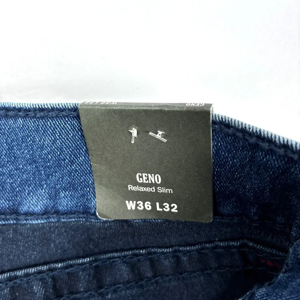New Mens True Religion Geno Relaxed Slim Fit Big Flap Jeans Size 36x32 NWT